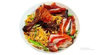 Hình ảnh Mì Vịt Quay Áp Chảo khô(Góc Tư)