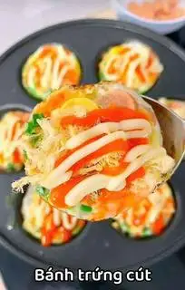 Hình ảnh BÁNH TRỨNG CÚT NƯỚNG 