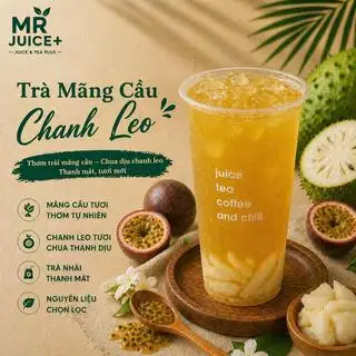 Hình ảnh Trà Mãng Cầu Chanh Leo