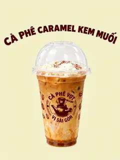 Hình ảnh Cà Phê Caramel Kem Muối