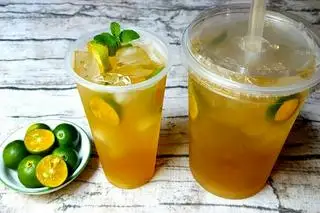 Trà tắc ly lớn  - 20.000 ₫ tại Bánh Tráng Trộn Ăn Vặt Cô Bông 9 - Huỳnh Tấn Phát
