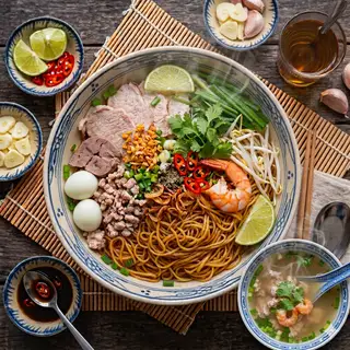 Mì Nam Vang - 70.000 ₫ tại Lá Phong - Hủ Tiếu Nam Vang, Phở Bò & Cơm Sườn - Điện Biên Phủ