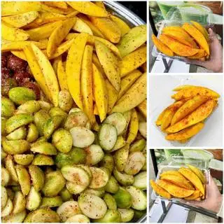 Hình ảnh Set Mix Hoa Quả Dầm Muối Ớt (500g)