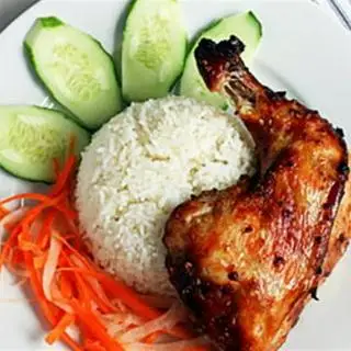 Cơm đùi gà nướng - 45.000 ₫ tại Thanh Đa Kitchen - Bún Gà Nướng - Bình Quới
