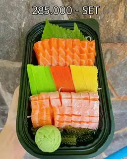 Hình ảnh Combo 100gr cá hồi -  100gr bụng -  75gr cá trích ép trứng