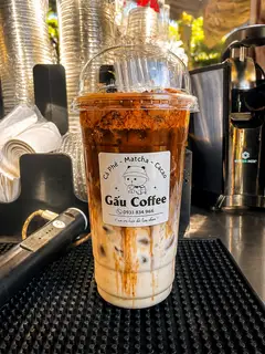 Hình ảnh caffe latte caramel 