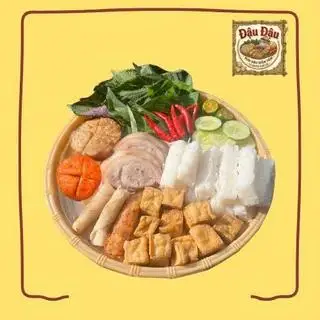 Bún đậu thập cẩm Nhà Đậu - phần 1 người - 94.999 ₫ tại Đậu Đậu - Bún Đậu Mắm Tôm Hà Nội, Bún Trộn - Phạm Văn Chiêu