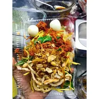 Hình ảnh trộn phơi sương thập cẩm + trứng 