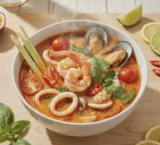 Hình ảnh Súp Tôm Yum- TÔ ĐẶC BIỆT 