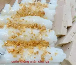 500g cuốn nhân hành phi ngoài, 250g chả chiên+250g chả quế 200g chả lụa - 369.000 ₫ tại Bánh Cuốn Thanh Xuân Quán - Đường 12