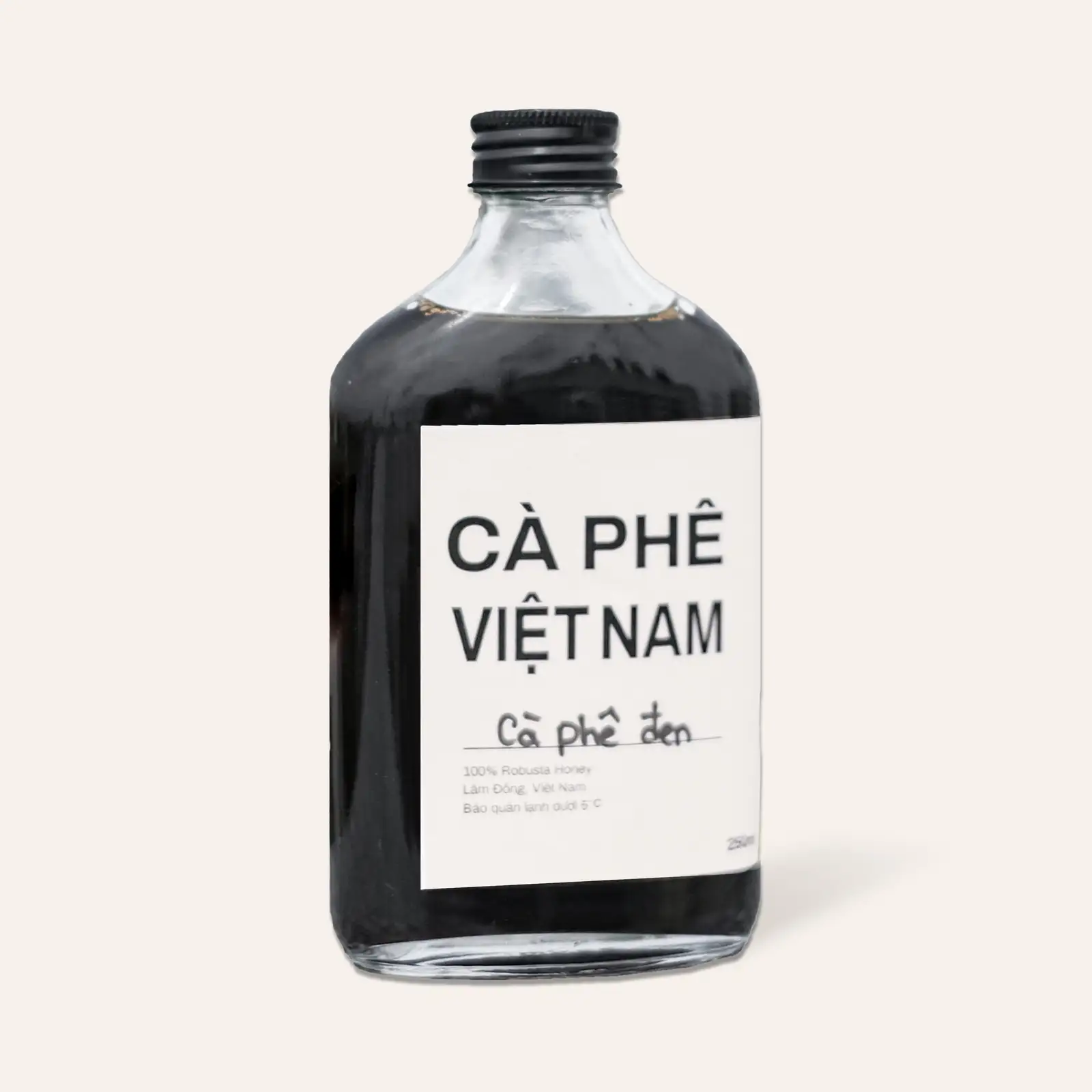 Hình ảnh Café Đen đóng chai