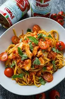 Hình ảnh Chunky Seabass pasta