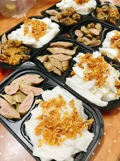 Hình ảnh Set bánh mướt - giò bò