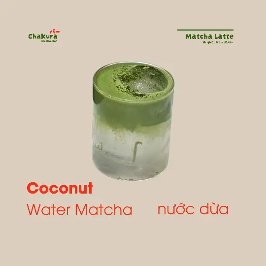 Coconut water matcha - 60.000 ₫ tại Chakura Matcha Bar - Lương Hữu Khánh
