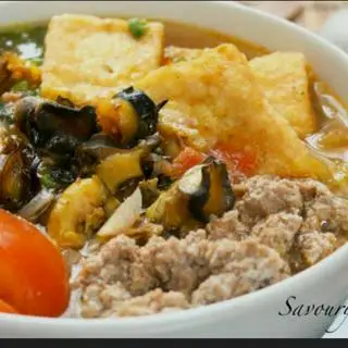 Hình ảnh Canh Bún Xương Riêu Ốc Đầy Đủ đb