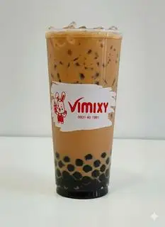 Hình ảnh 02 cốc Trà sữa trân châu đường đen size L