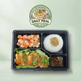 Hình ảnh Cơm gà sốt chua ngọt