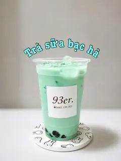 Hình ảnh Trà sữa bạc hà