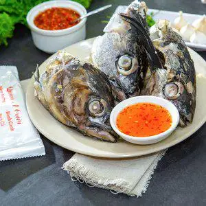 BÚN NƯỚC LÈO +ĐẦU CÁ NGỪ ĐẠI DƯƠNG - 45.000 ₫ tại Quán Nem Nướng Nha Trang Mười Ngon - Nguyễn Hồng Đào  