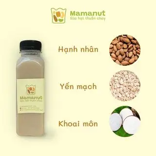 Sữa Khoai Môn - Hạnh Nhân - Yến Mạch - 32.000 ₫ tại Mamanut Sữa Hạt Thuần Chay - Ngô Đức Kế