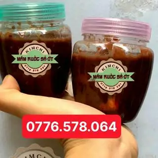 Hình ảnh MẮM RUỐC XÀO SẢ ỚT (hủ lớn)