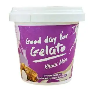 Hình ảnh Kem Hộp 380ml (250g) Khoai Môn (Taro)