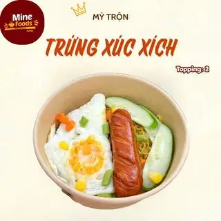 Hình ảnh Mỳ Indomie Trứng, Xúc Xích