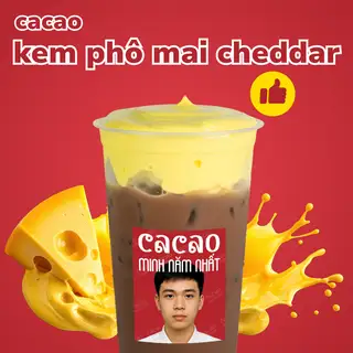 Cacao Cheese Ace Cheddar L  - 56.000 ₫ tại Cacao Minh Năm Nhất - Lê Quang Định