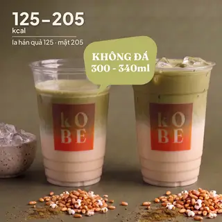 Hình ảnh Genmaicha Latte kOBE, Sữa Yến Mạch (Ly 500ml, 300-340ml chưa đá, đá để riêng)