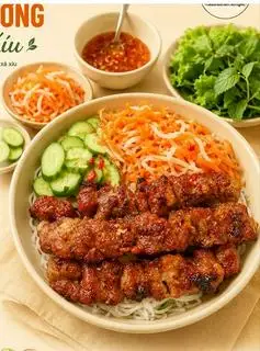 Bún thịt nướng  - 55.000 ₫ tại Mộc Lộc Quán - Bún Thịt Nướng - Cống Quỳnh