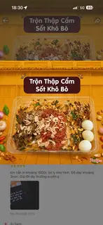 Hình ảnh Trộn Sốt Bò Đặc Biệt