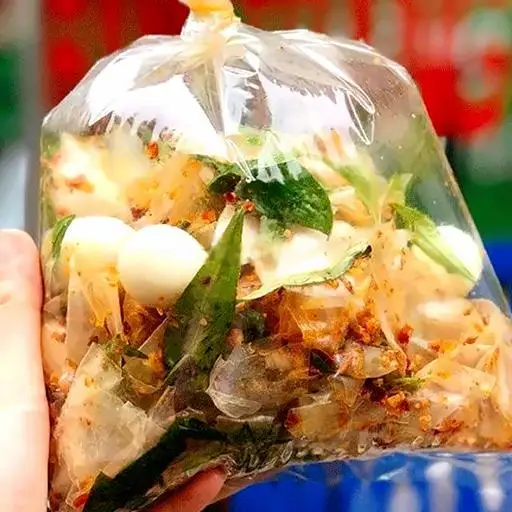Bánh Tráng Dẻo Trộn Tỏi Phi Sate - 27.000 ₫ tại Pearly House - Bánh Tráng Trộn Tóp Mỡ Khô Bò - Phan Sào Nam