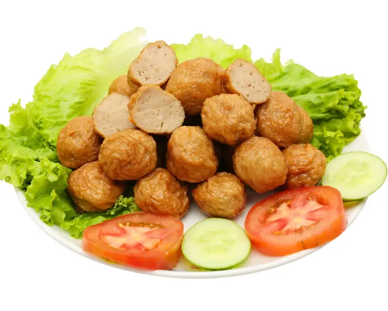 Bò Viên - 4 viên - 8.500 ₫ tại Ăn Vặt Chị 3 - Cá Viên Chiên & Há Cảo - Phan Xích Long