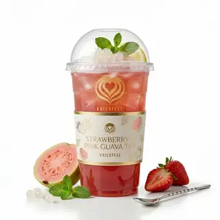 Strawberry & Pink Guava Tea - 44.000 ₫ tại KAI Coffee - Nguyễn Thái Bình