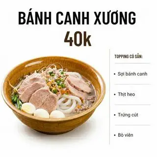 Hình ảnh Bánh Canh Xương Giò