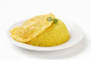 Cơm chiên phủ trứng - 2 trứng - 33.000 ₫ tại Ăn Ngon Không Mập - Cá Viên Chiên Mắm Tỏi & Ăn Vặt - Hưng Phú