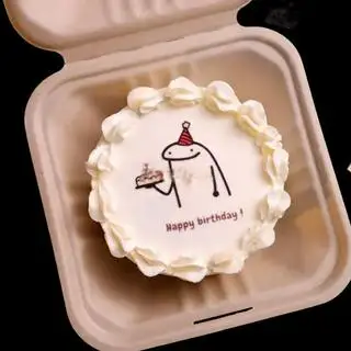 Hình ảnh Bánh sinh nhật Meme Mũ Đỏ
