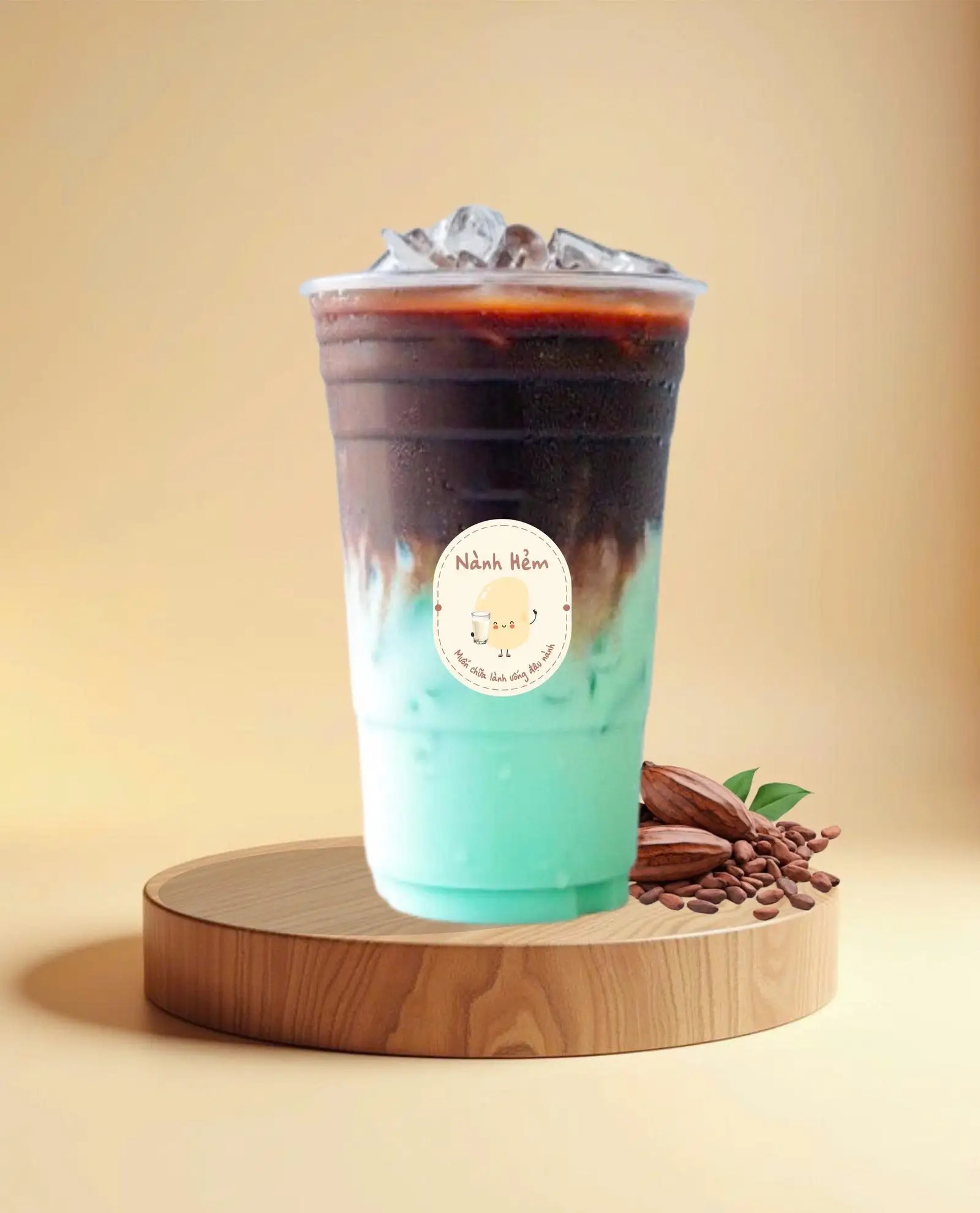 Nành Cacao Bạc Hà - 28.000 ₫ tại Nành Hẻm - Sữa Đậu Nành Mix - Đường Số 8