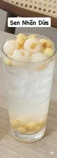 Hình ảnh NƯỚC DỪA NHÃN SEN 700ml