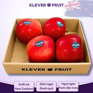 Hình ảnh Táo Dazzle New Zealand - Khay 04 quả ~1.24kg - New Zealand Apples - Klever Fruit