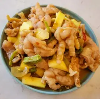 Hình ảnh Chân Gà sốt thái