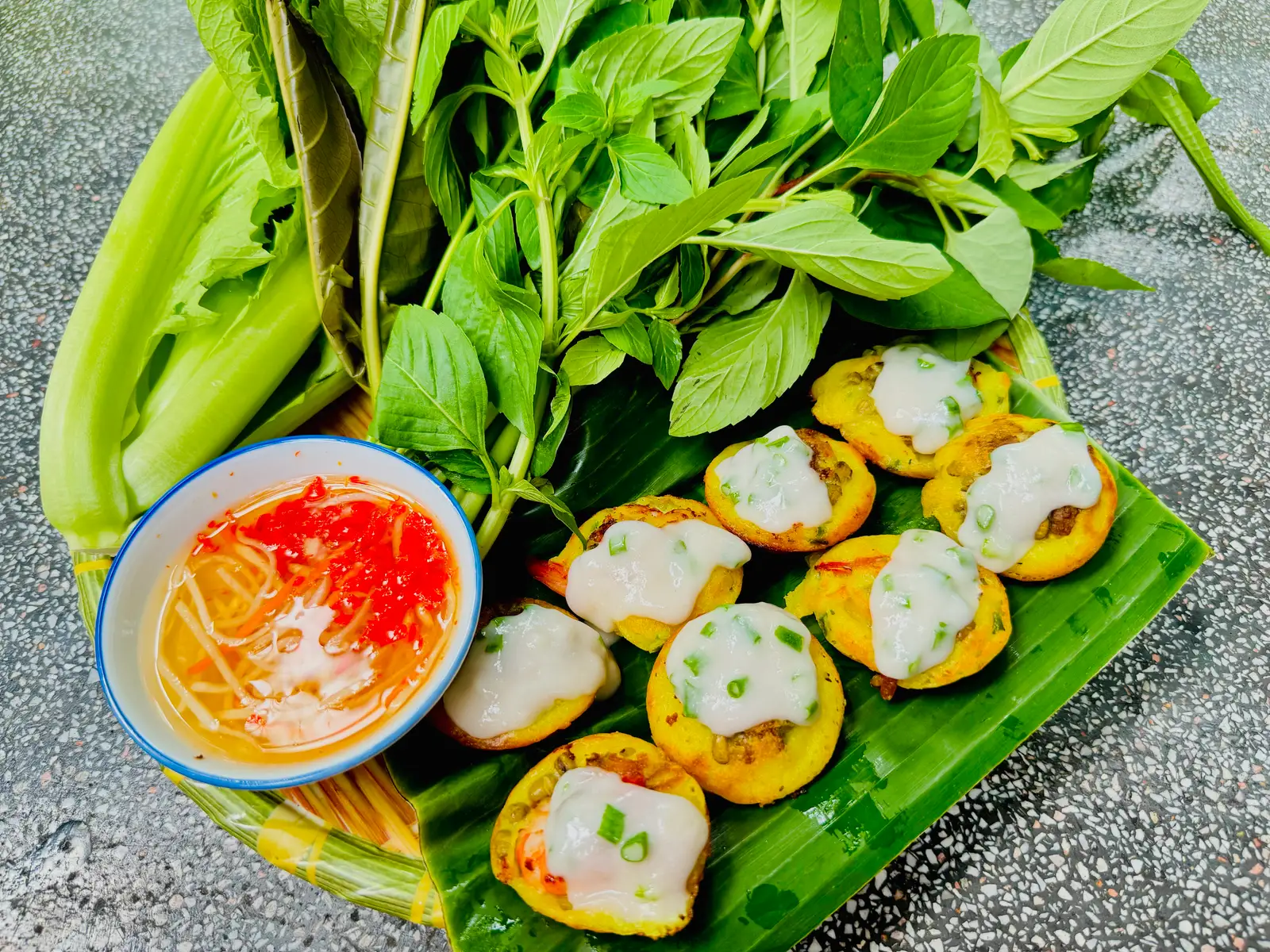 Bánh khọt tôm thịt - 70.000 ₫ tại Cô Năm - Bánh Xèo, Bánh Khọt Rau Rừng & Gỏi Cuốn - Đường Số 6