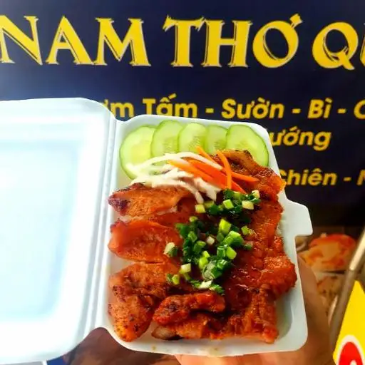Cơm sườn nam thơ - 42.000 ₫ tại Nam Thơ Quán - Cơm Tấm & Bún Thịt Nướng - Nguyễn Văn Lượng 