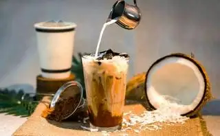 Hình ảnh Cafe sữa dừa