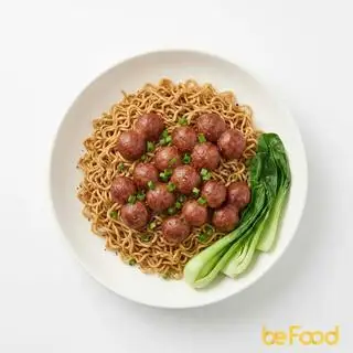 Hình ảnh Mì Trộn Bò Viên Tôm Viên
