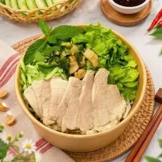 Hình ảnh Bún nước tương thịt luộc