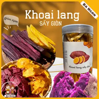 Khoai lang sợi sấy giòn - khoai lang vàng sợi - 250g - 78.000 ₫ tại Ba Ngon - Mứt, Omai & Trái Cây Sấy Dẻo - Trương Quyền