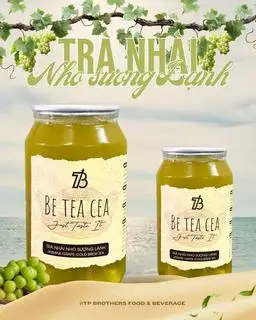 Hình ảnh Trà Nhài Nho Sương Lạnh
