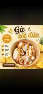 Hình ảnh Gà Sốt Dứa