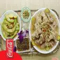 Hình ảnh Combo Chân Gà Rút Xương Ngâm Sả Ớt Loại To + Mix 1 Túi Cóc + 1 Coca-Cola